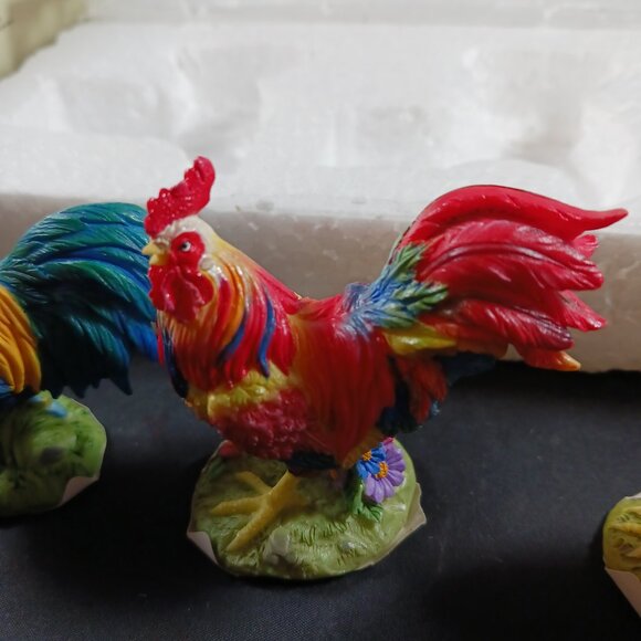 Lenox Barnyard Bunch 3pcs Mini Chickens - Picture 5 of 15